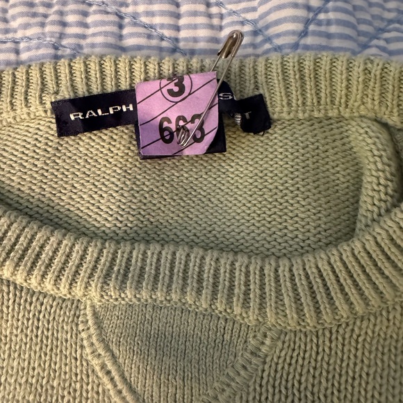 Polo by Ralph Lauren Mint Green Crewneck Sweater - Picture 5 of 10